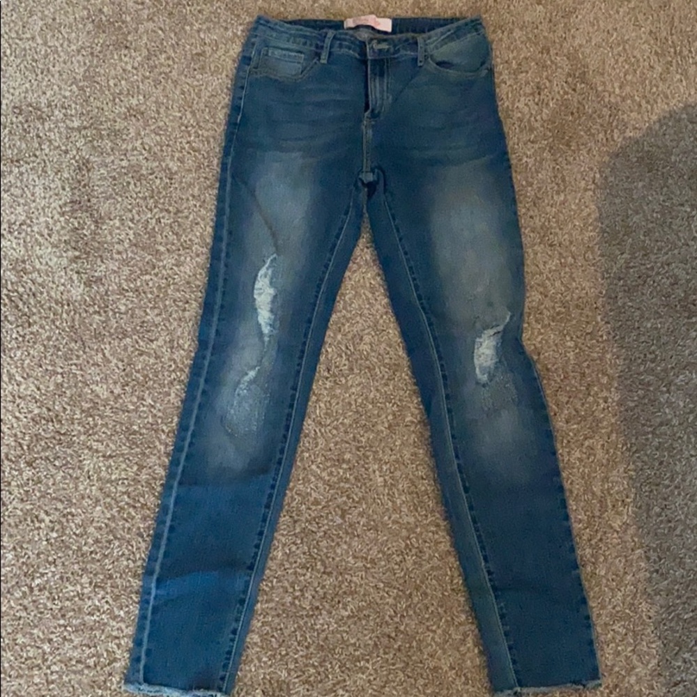 Size 5 pink lily jeans